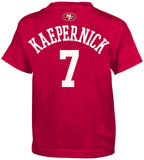 Colin Kaepernick #7 San Francisco 49ers NFL Youth Red Shirt - Dino's Sports Fan Shop - 1