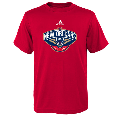 New Orleans Pelicans Adidas Red ClimaLite Youth Shirt - Dino's Sports Fan Shop