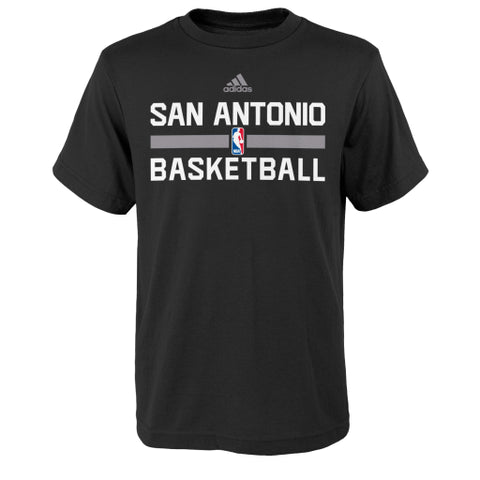 San Antonio Spurs Adidas Practice Youth Shirt - Dino's Sports Fan Shop