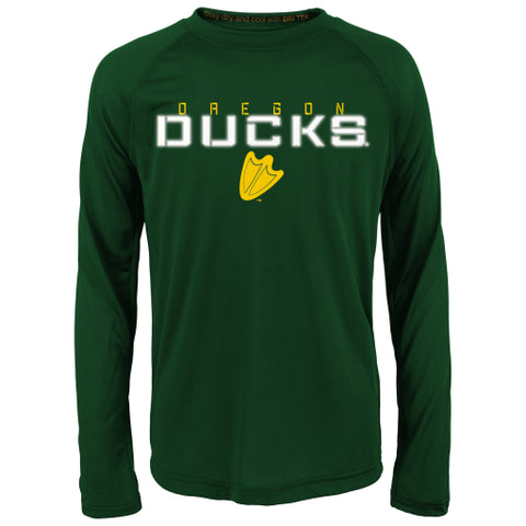 Oregon Ducks Gen 2 Youth Dri Tek L/S Shirt