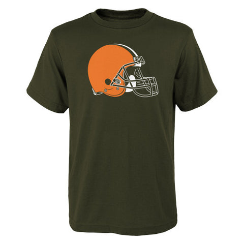 Cleveland Browns NFL Youth Logo Shirt - Dino's Sports Fan Shop