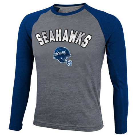 Seattle Seahawks NFL Gray Washed L/S Youth Shirt - Dino's Sports Fan Shop