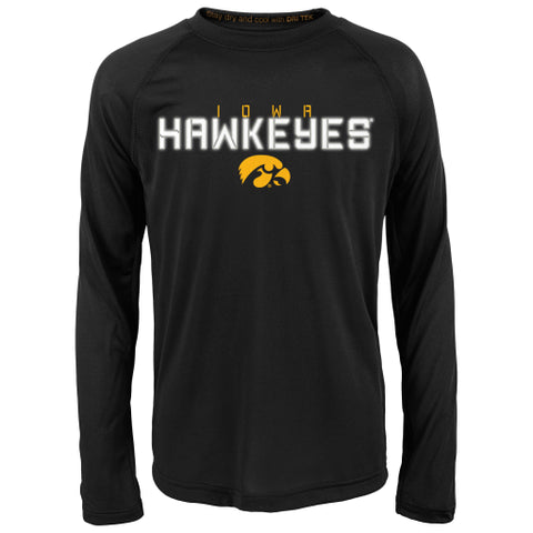 Iowa Hawkeyes Gen2 Youth L/S Dri Tek Shirt