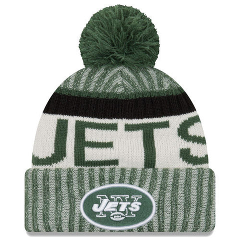 New York Jets New Era 2017 Official Sideline Sport Knit Hat