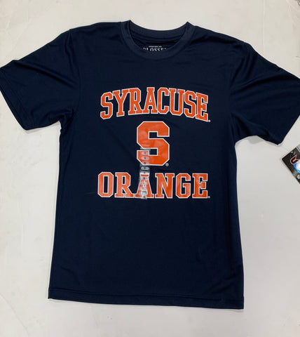 Syracuse Orange Adult Colosseum Athletics Dri-Fit Blue Shirt