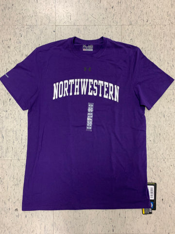 Northwestern Wildcats Adult Under Armour Purple Shirt