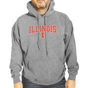 Illinois Fighting Illini Adult Gray The Victory Sweatshirt