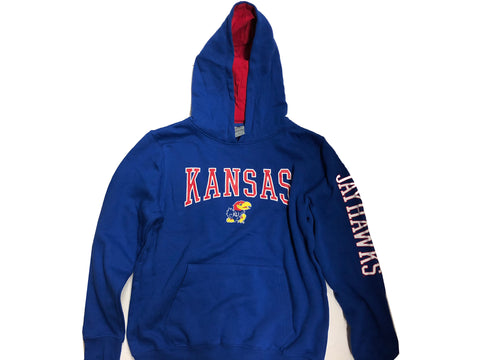 Kansas Jayhawks NCAA Blue Colosseum Youth Sweatshirt