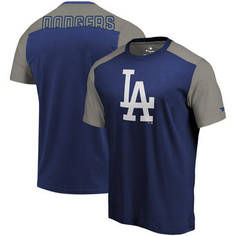 Los Angeles Dodgers Fanatics Iconic Blocked Tee Shirt