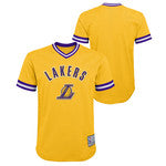 Los Angeles Lakers Youth Yellow NBA Blank Jersey/Shirt
