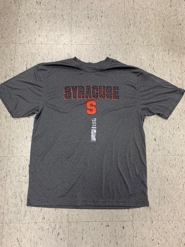 Syracuse Orange Adult Colosseum Dri-Fit Gray Shirt (XL)
