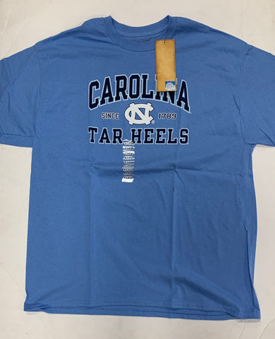 North Carolina Tar Heels Since 1789 Adult The Victory Blue Shirt