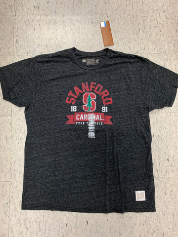 Stanford Cardinals Retro Brand Streaky Black Men's Shirt