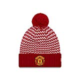New Era Manchester United Patterned Pom Winter Hat