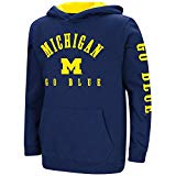 Colosseum University of Michigan Wolverines Youth Hoodie Pullover Sweatshirt