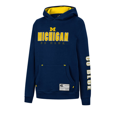 Michigan Wolverines Youth Colosseum Sweatshirt Hoodie