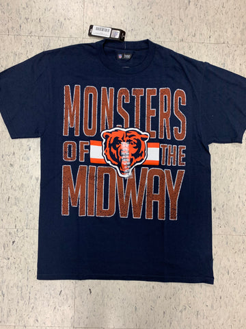 Chicago Bears Monsters Of The Midway Adult NFL Team Apparel Blue Shirt