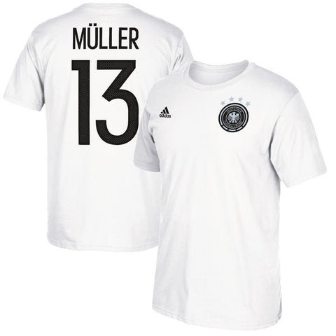 Thomas Muller Adult White Shirt