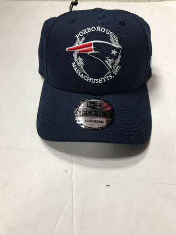 New England Patriots New Era Adult Blue Draft Neepat Adjustable Hat