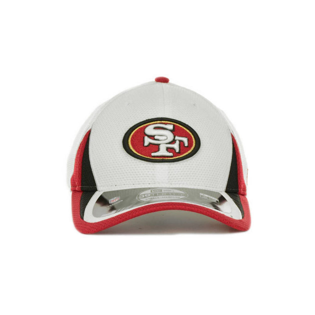 New Era Men's San Francisco 49ers 2023 Sideline White Tech Knit