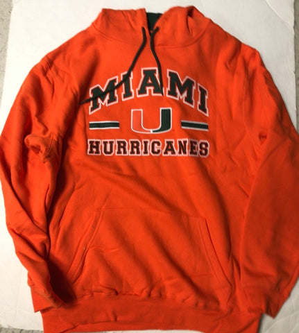 Miami Hurricanes Adult Orange Colosseum Sweatshirt