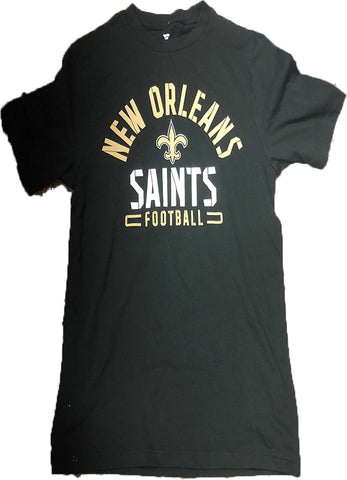 New Orleans Saints Fanatics Black Adult Shirt