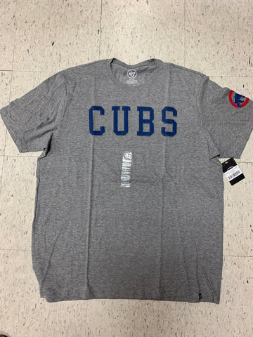 Chicago Cubs Adult 47 Brand Gray Shirt (XXL)