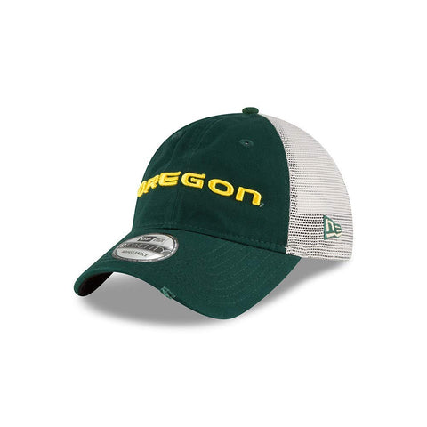 New Era Oregon Ducks Stated Back 9TWENTY Adjustable Trucker Hat/Cap