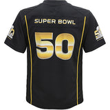 Super Bowl L Youth Black NFL Mid-Tier Jersey - Dino's Sports Fan Shop - 2