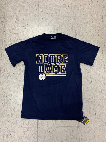 Notre Dame Fighting Irish Adult Under Armour Blue Dri-Fit Shirt