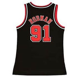 Dennis Rodman Adult Black Chicago Bulls NBA Jersey
