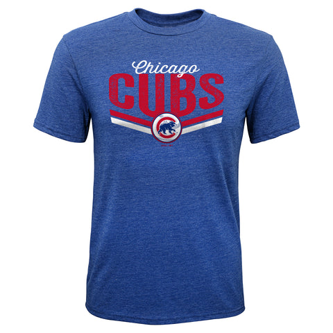 Chicago Cubs Youth  Blue Tee Shirt Outerstuff