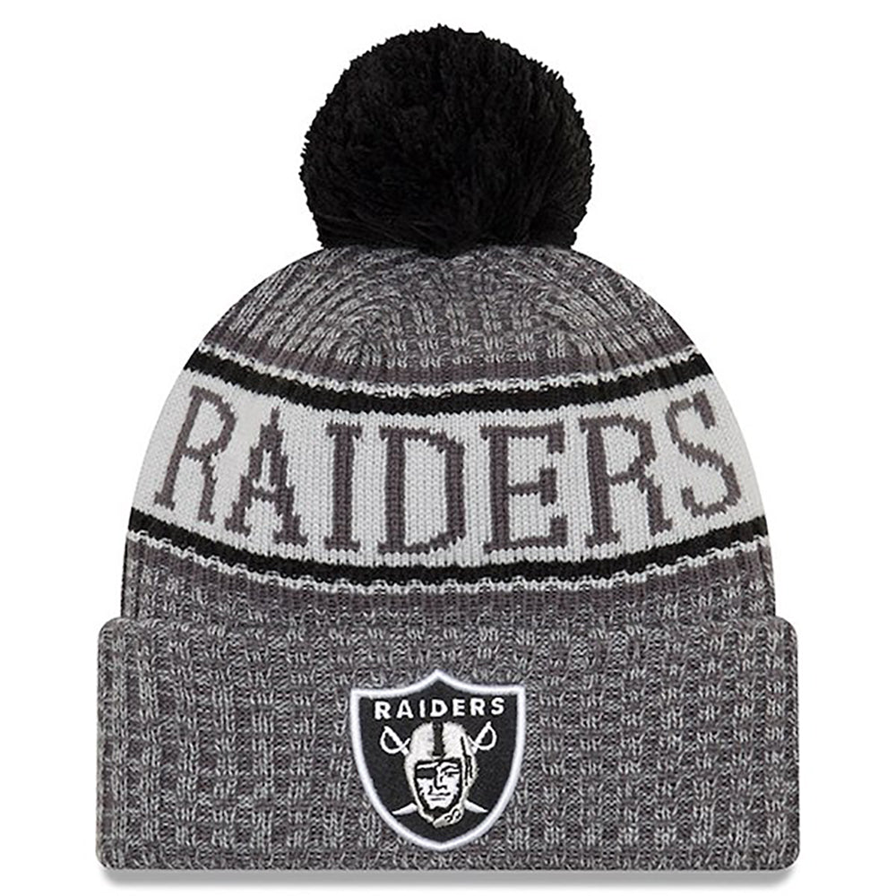 New Era Basic Team Beanie - Oakland Raiders/Charcoal/Grey - New Star