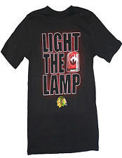 Chicago Blackhawks Reebok "Light The Lamp" Youth Shirt - Dino's Sports Fan Shop