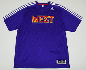 Western Conference Adidas Adult 2014 NBA All-Star Game Shooter ClimaLite Shirt - Dino's Sports Fan Shop