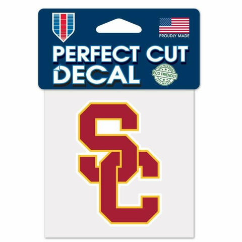 USC Trojans Wincraft Perfect Cut Decal 4x4