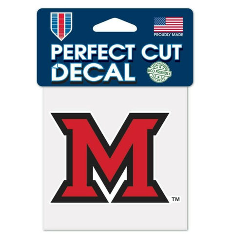 Miami (Ohio) Rehawks Wincraft Perfect Cut Decal 4x4