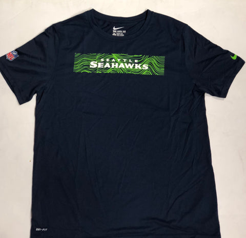 Seattle Seahawks NFL Navy Youth On Field Tee