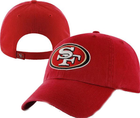 San Francisco 49ers Red '47 Brand Clean Up Adjustable Hat