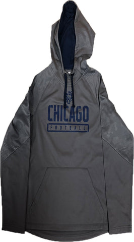 Chicago Bears Fanatics Monochrome Engage Streaky Grey Adult Sweatshirt