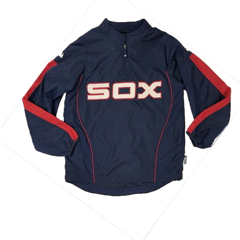 Chicago White Sox Majestic Authentic Cooperstown Collection On-Field Pullover