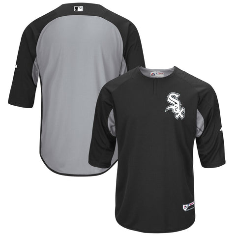 Jose Abreu #79 Chicago White Sox Majestic Authentic Collection On-Field 3/4-Sleeve Batting Practice Adult Jersey