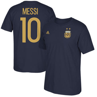 Lionel Messi #10 Argentina Adidas Adult Shirt