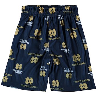 Notre Dame Youth Navy Pajama Shorts sizes 8-20