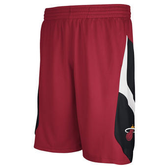 Miami Heat Adidas Youth Red Icon Shorts - Dino's Sports Fan Shop
