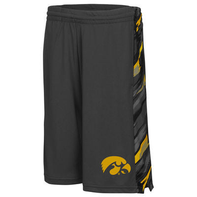 Iowa Hawkeyes Colosseum Mustang Youth Shorts - Dino's Sports Fan Shop