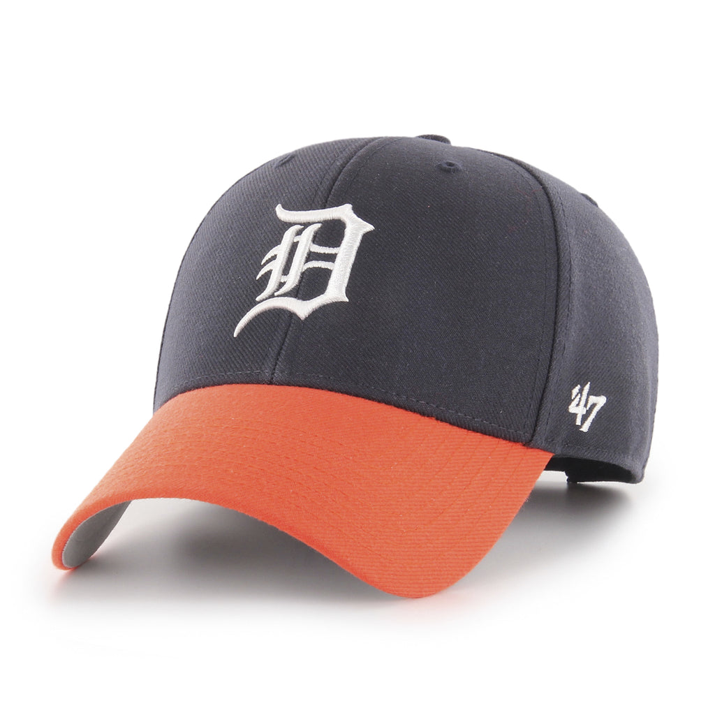 47 Brand Detroit Tigers Kid's Pink Basic Logo MVP Adjustable Hat