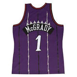 Tracy McGrady Adult Mitchell amd Mess Purple Toronto Raptors NBA Jersey