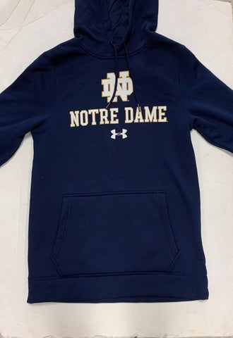 Notre Dame Fighting Irish Under Armour Blue Dri Fit Adult Sweatshirt