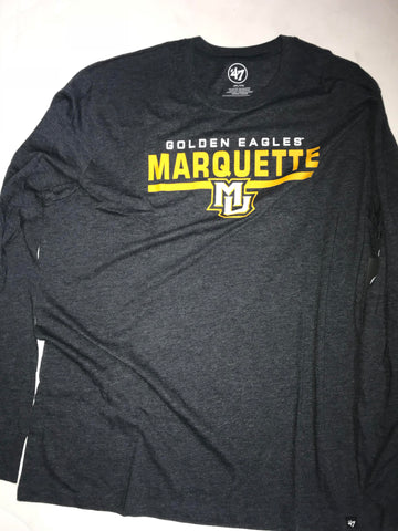 Marquette Golden Eagles '47 Brand Adult L/S Navy Shirt
